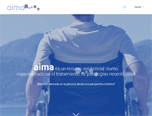 Tablet Screenshot of aimahospital.com
